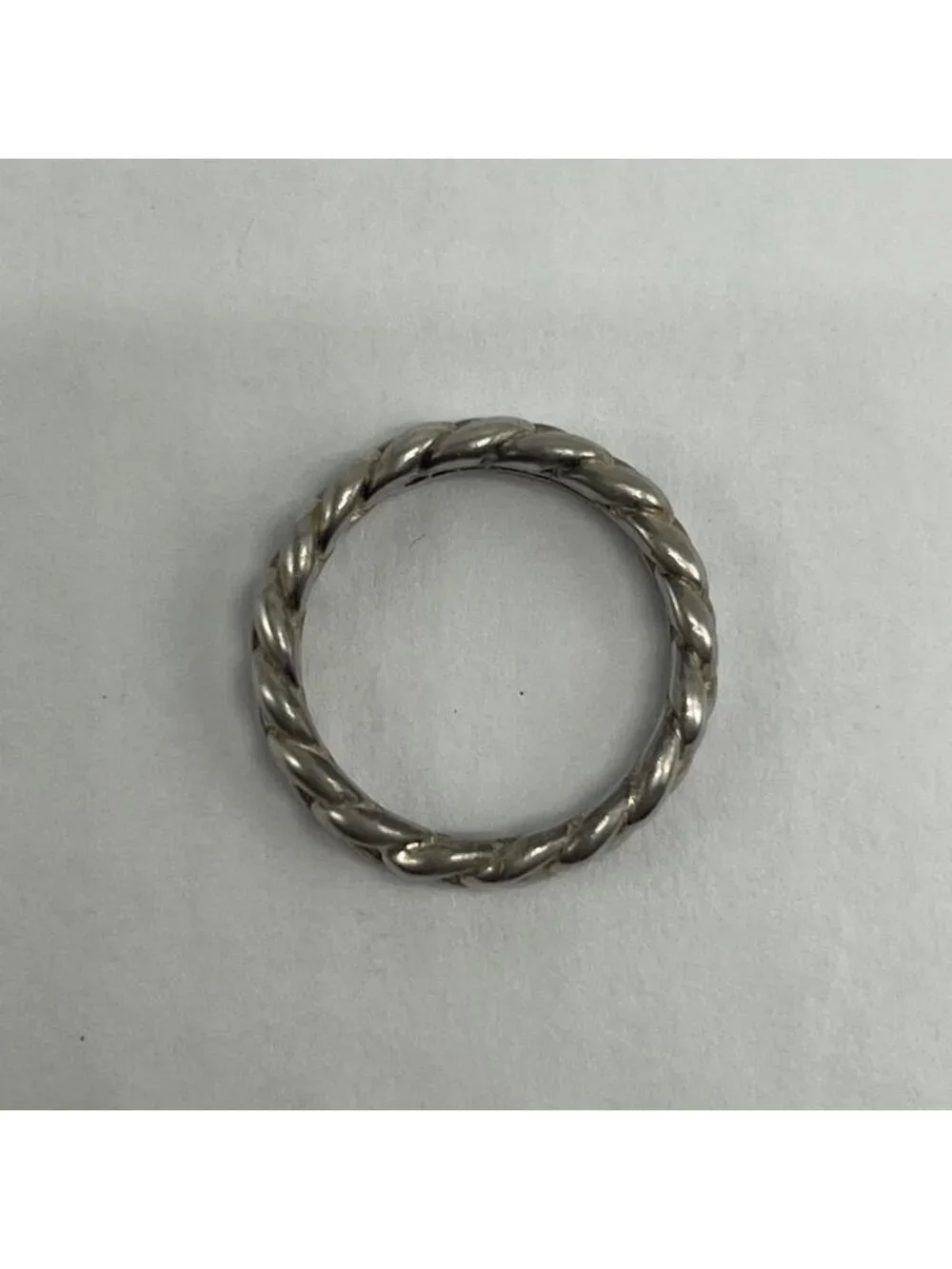 Tiffany & Co Braided Ring 925 Sterling Silver Vintage